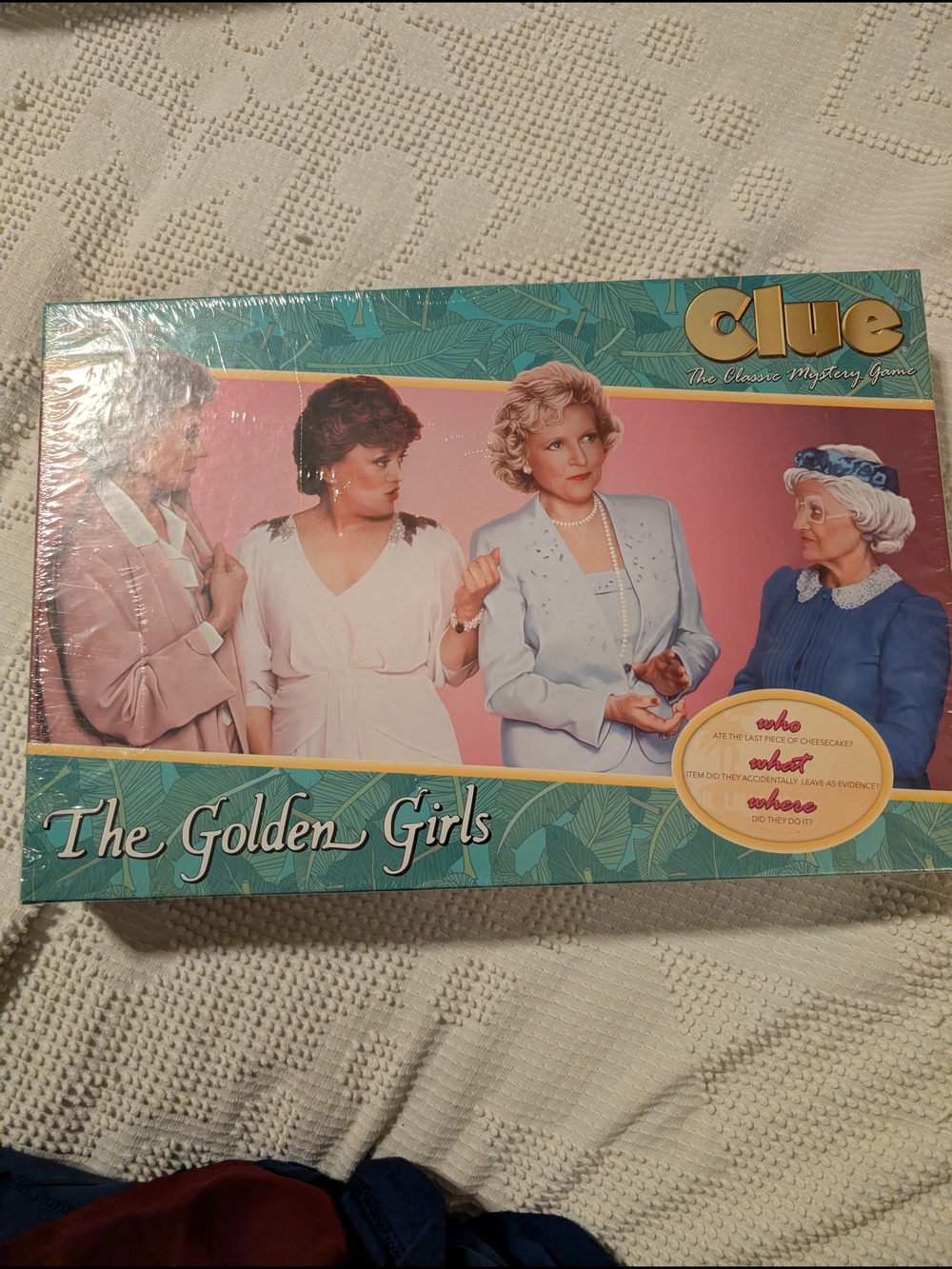 Shelf#1 Golden Girls Hasbro Clue Game